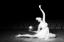 Černobílá fotografie - Balerina