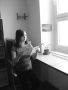 Postava černobíle - Přestávka