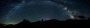 panoramatická noční obloha