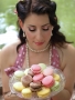 Martina Urbanič - Pin Up Lady with macarons