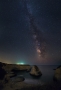 Shark Fin Under Stars