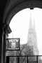 Veronika Bahnová -VOTIV cafe s výhľadom VOTIV kirche