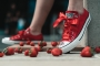 Jahodově červené Converse