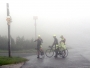 Cyklisté v Krkonoších