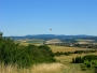 pohled na Javořinu a Bílé Karpaty z Hluku
