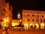 Český Krumlov v noci